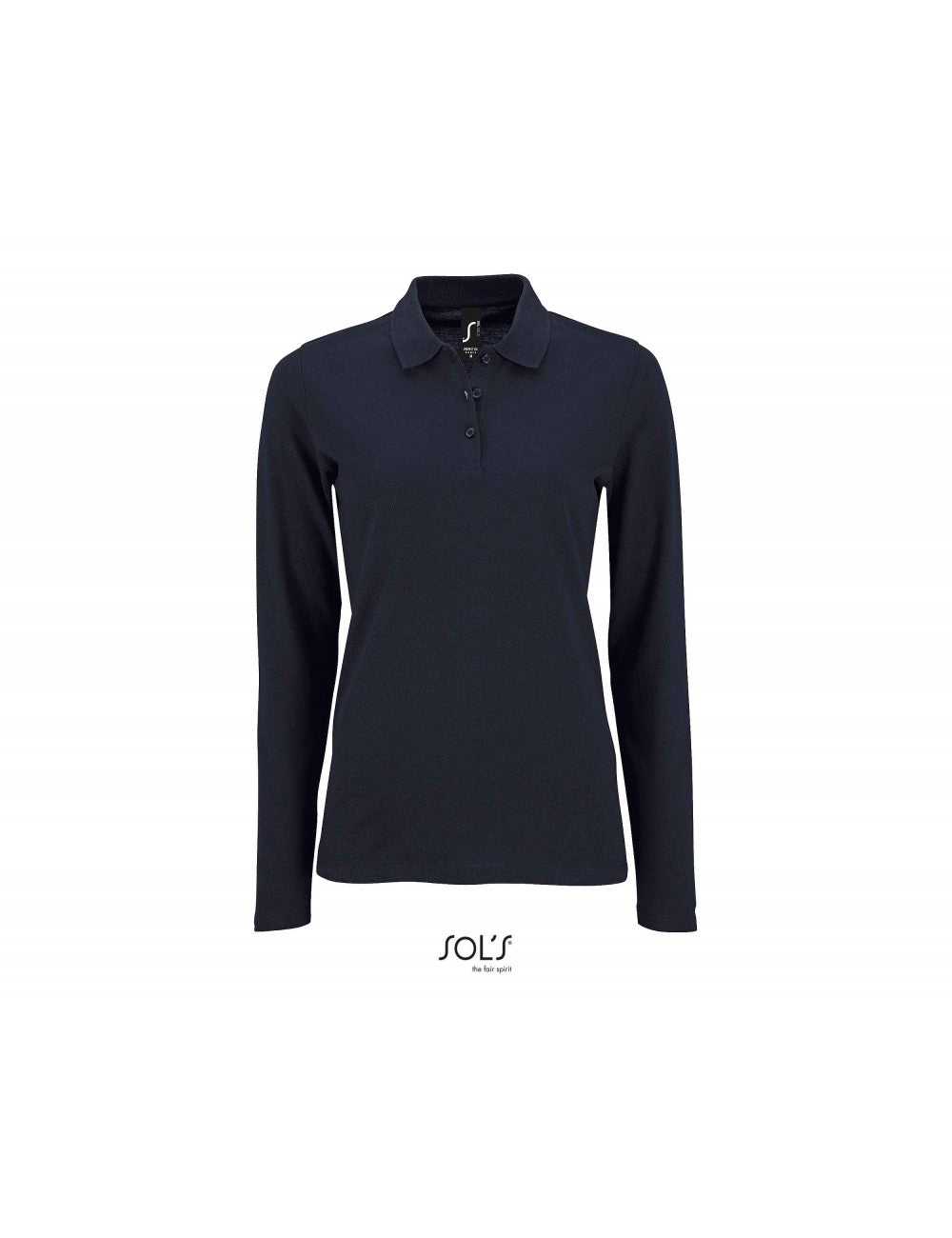 Polo long sleeve-woman