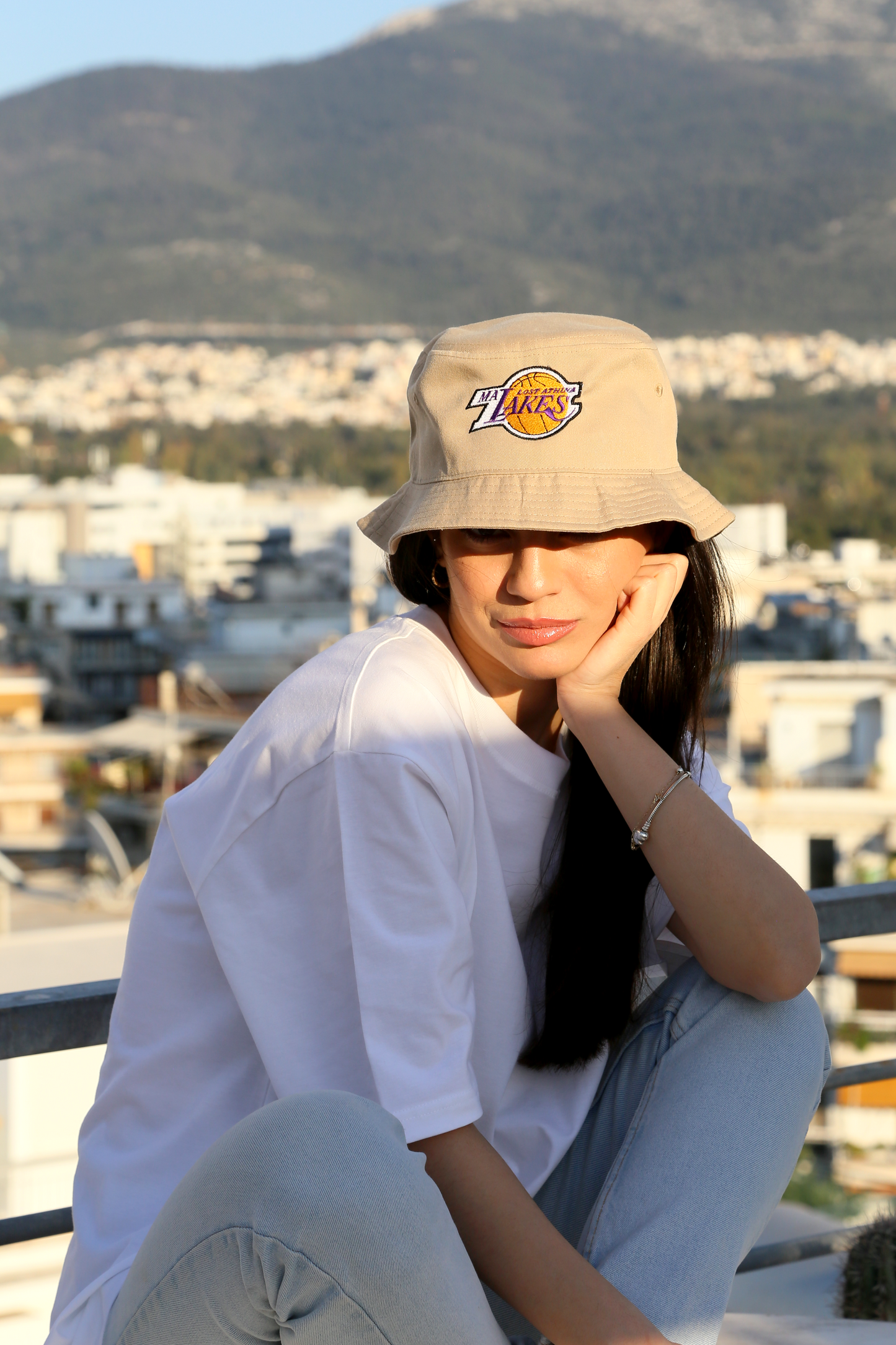 Pllag1at: Lost Athina Malakes Bucket Hat