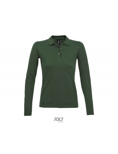 Polo long sleeve-woman