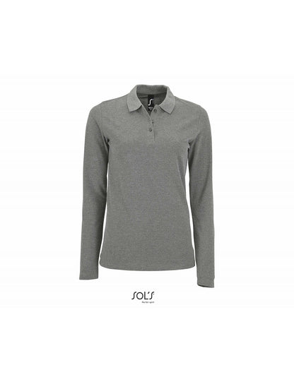 Polo long sleeve-woman